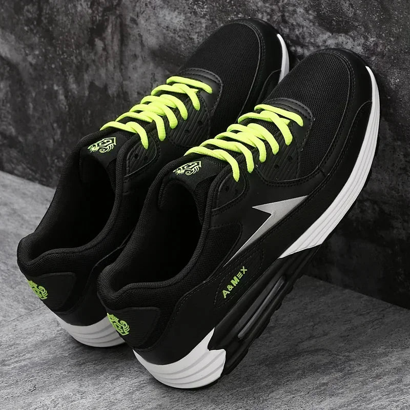 Men's Running Shoes Breathable Air Cushion Sneakers Athletics Sport Trainer Tennis Basketball Shoes