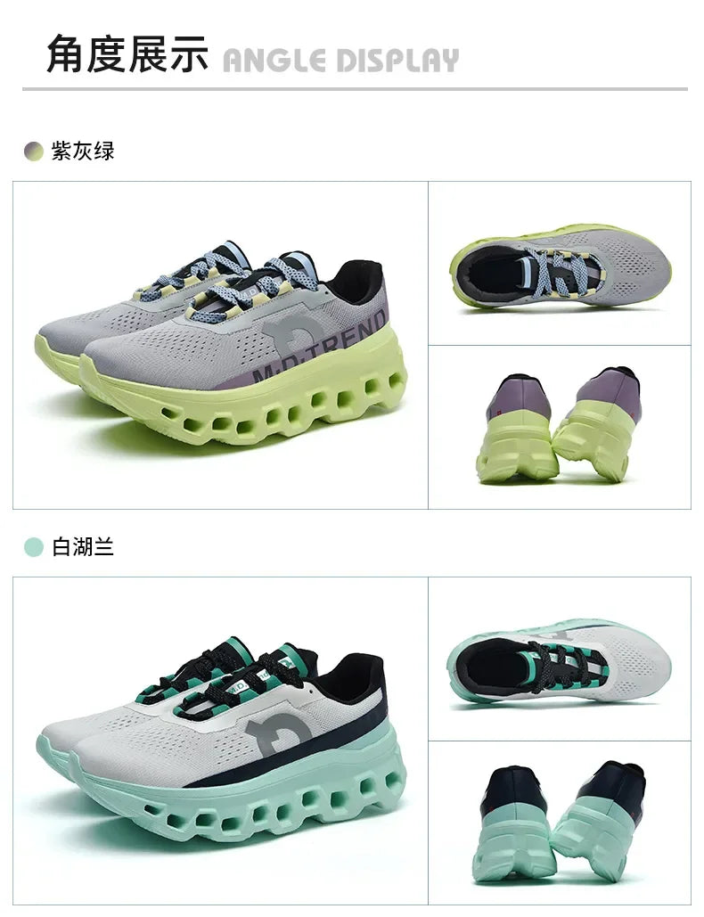 Men’s Sports Sneakers – Comfortable, Lightweight, Air-Cushion Running & Outdoor Shoes