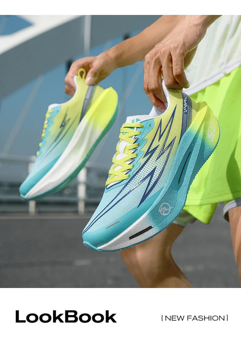 New Running Sneakers Men Lightweight Breathable Wear-Resistant Soft Gym Jogging Shoes Comfort Marathon Athletic Sports Shoes Man