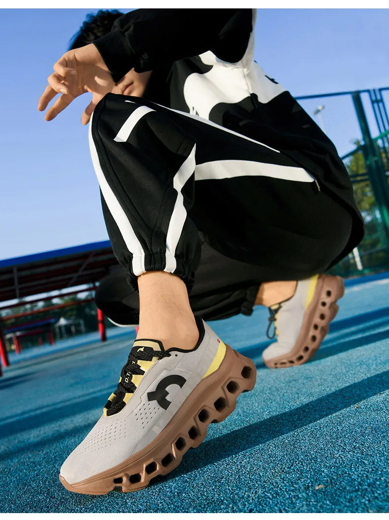 Men’s Sports Sneakers – Comfortable, Lightweight, Air-Cushion Running & Outdoor Shoes