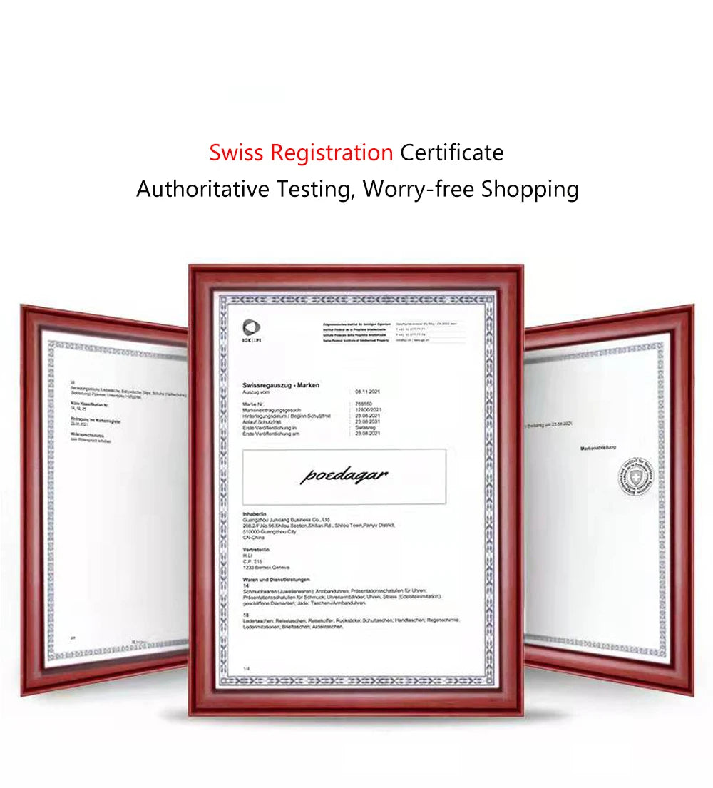 POEDAGAR Men’s Waterproof Quartz Wristwatch – Mesh Strap