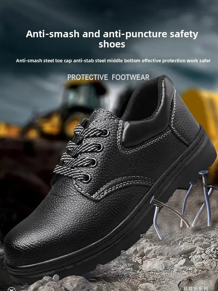 Men’s Safety Work Shoes – Steel Toe, Lightweight, Comfortable, Anti-Impact & Anti-Stab