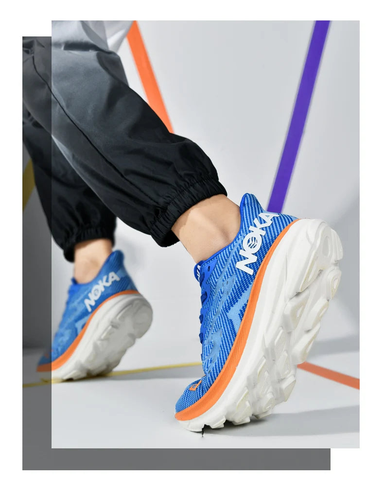 Unisex Running Sneakers – Cushioned, Professional Athletic Shoes for Marathon & Tennis