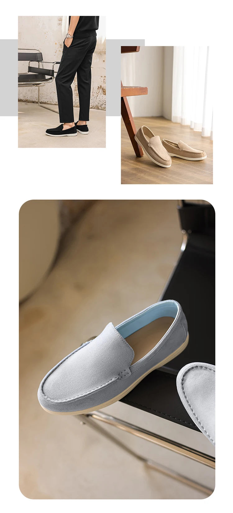 2025 Spring Men’s Leather Casual Shoes – Thick-Soled, British Style, Fashionable Sports Sneakers