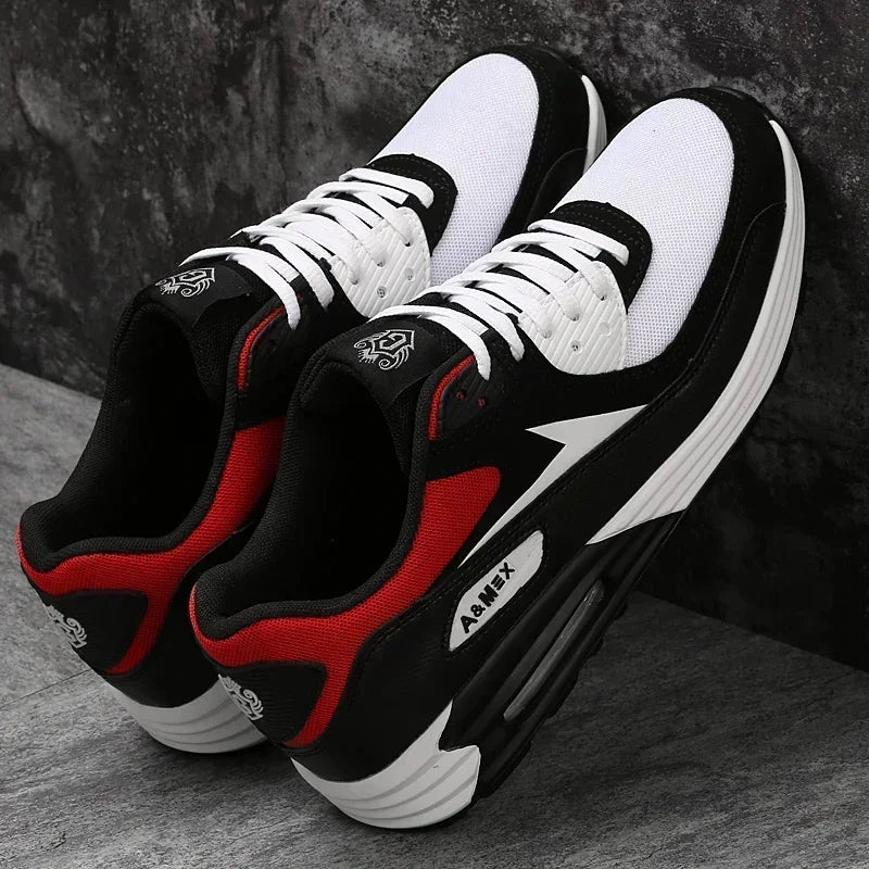 Men's Running Shoes Breathable Air Cushion Sneakers Athletics Sport Trainer Tennis Basketball Shoes