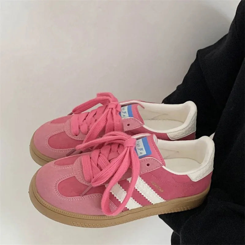 Women’s Casual Sneakers – Lace-Up Vulcanized, Luxury Tennis & Running Shoes