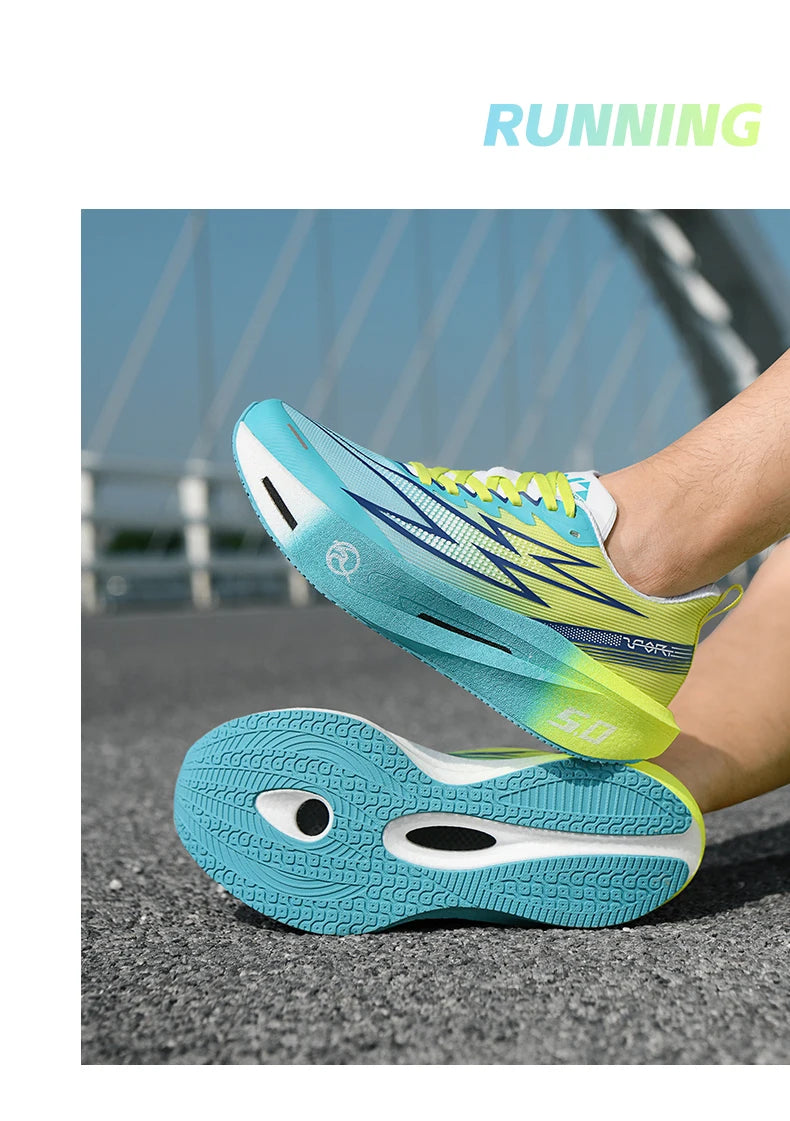 New Running Sneakers Men Lightweight Breathable Wear-Resistant Soft Gym Jogging Shoes Comfort Marathon Athletic Sports Shoes Man