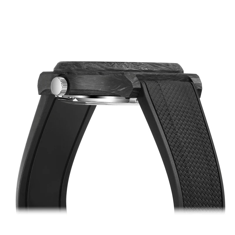 Luxury 40mm Carbon Automatic Diver Watch