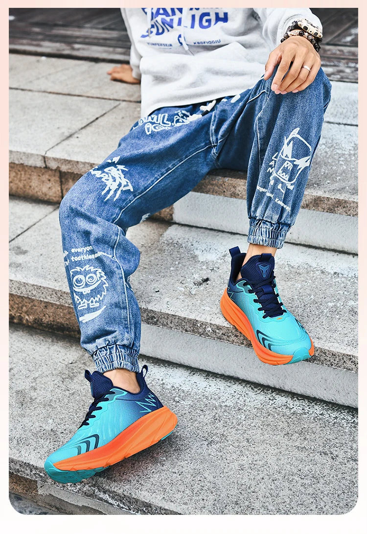 Autumn & Winter Running Shoes – Fashionable, Shock-Absorbing, Comfortable & Breathable Sports Shoes