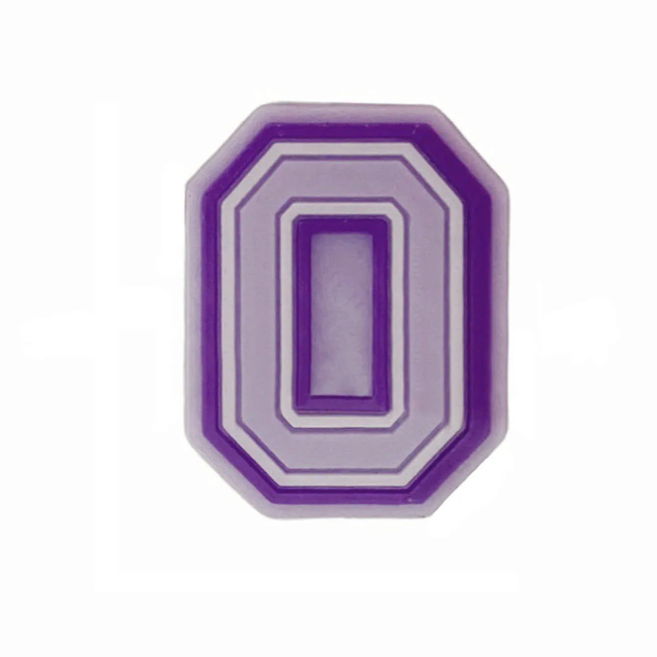 Purple Alphabet Letter Pins Shoe Charms for Crocs Clog Bubble Slides Accessories DIY Shoe Decoration Buckle Charms Party Gifts