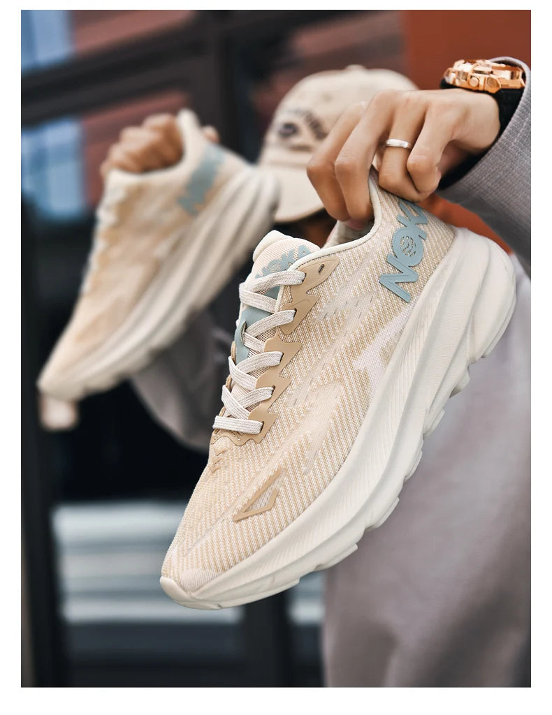 Unisex Running Sneakers – Cushioned, Professional Athletic Shoes for Marathon & Tennis