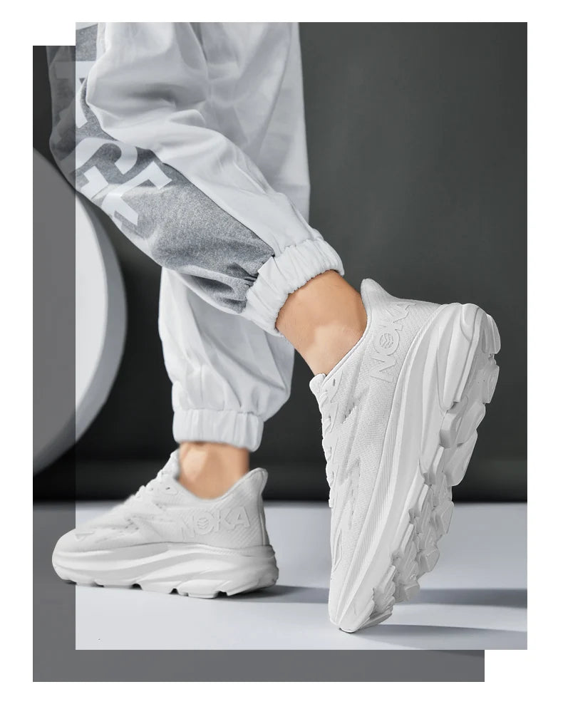 Unisex Running Sneakers – Cushioned, Professional Athletic Shoes for Marathon & Tennis