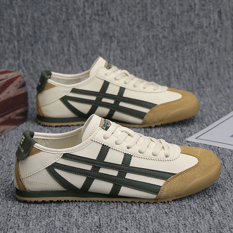 Men’s Lightweight Casual Sneakers – Breathable Canvas, Soft, Non-Slip, Lace-Up Shoes