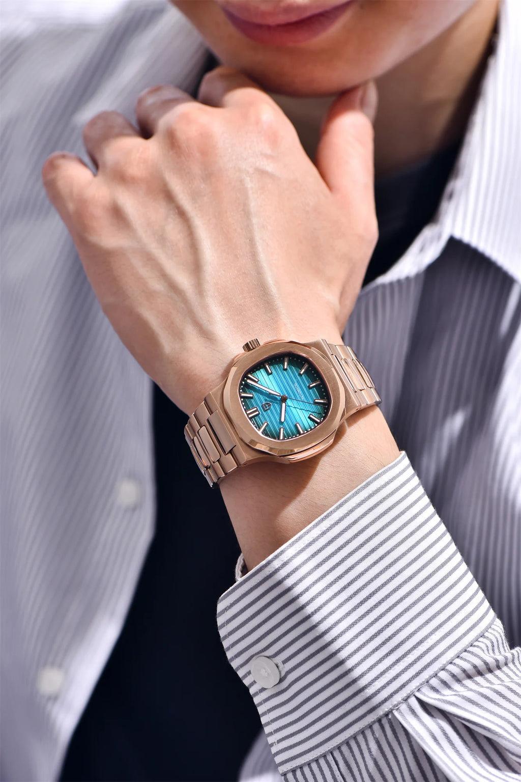 PAGANI DESIGN Men’s Mechanical Watch – Sapphire Crystal