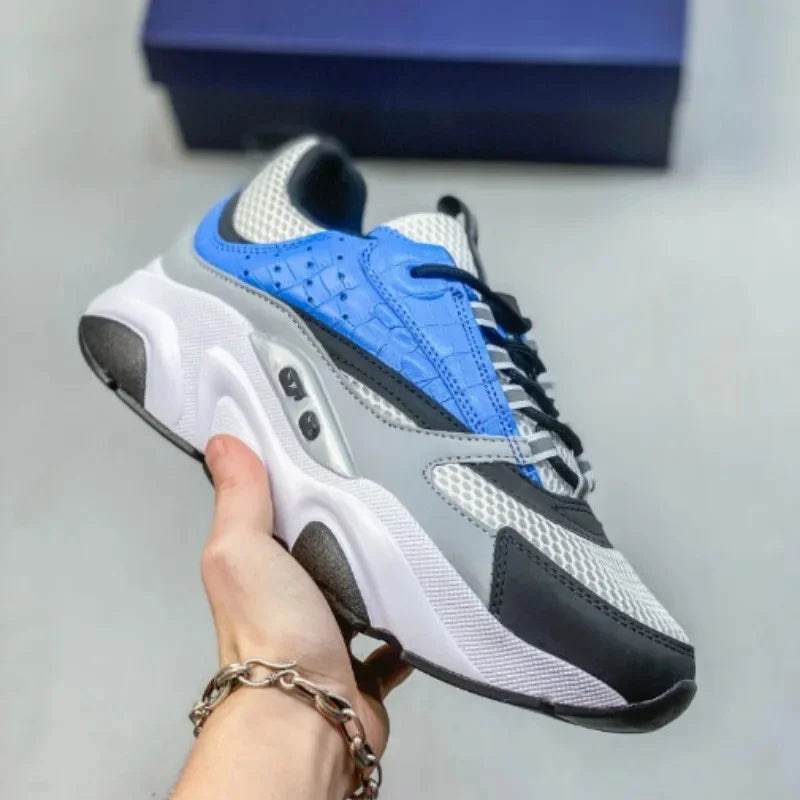 Unisex Summer Sneakers – B22 Breathable, Lightweight, Shock-Absorbing Sports Shoes