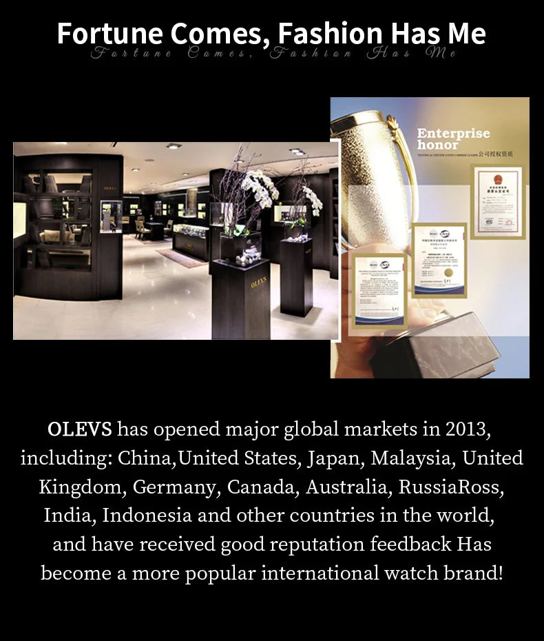 OLEVS 7029 Men’s Moon Phase Automatic Watch