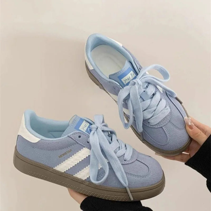 Women’s Casual Sneakers – Lace-Up Vulcanized, Luxury Tennis & Running Shoes
