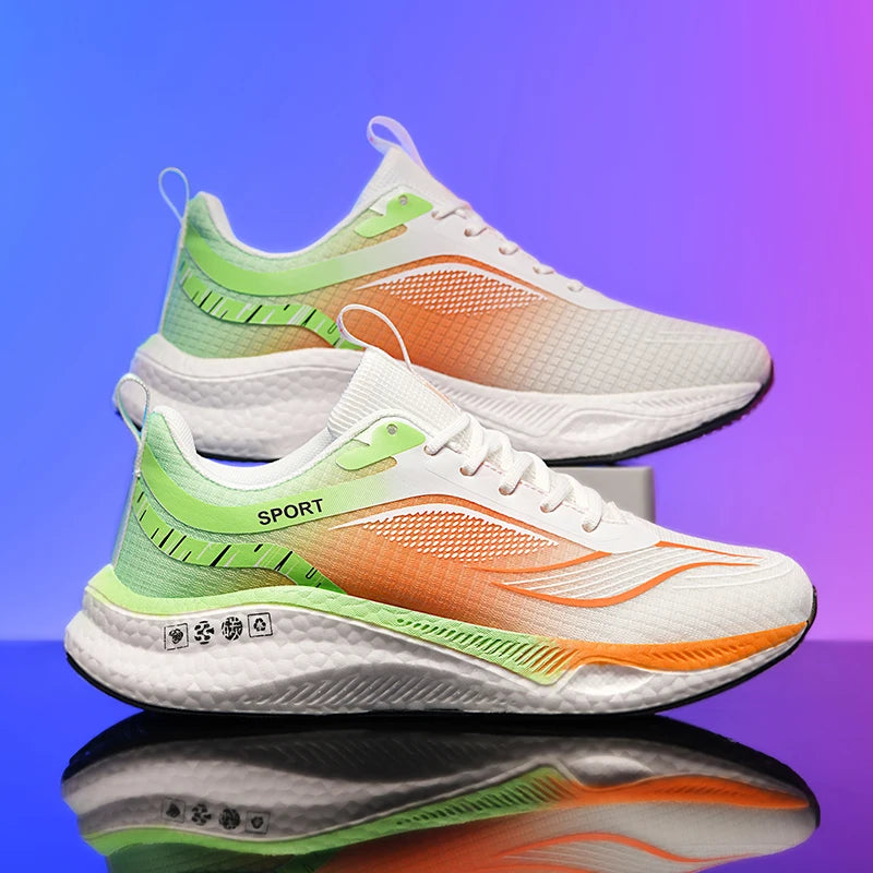 Men’s Athletic Sneakers – Lightweight, Breathable, Air Cushion, Non-Skid Running Shoes