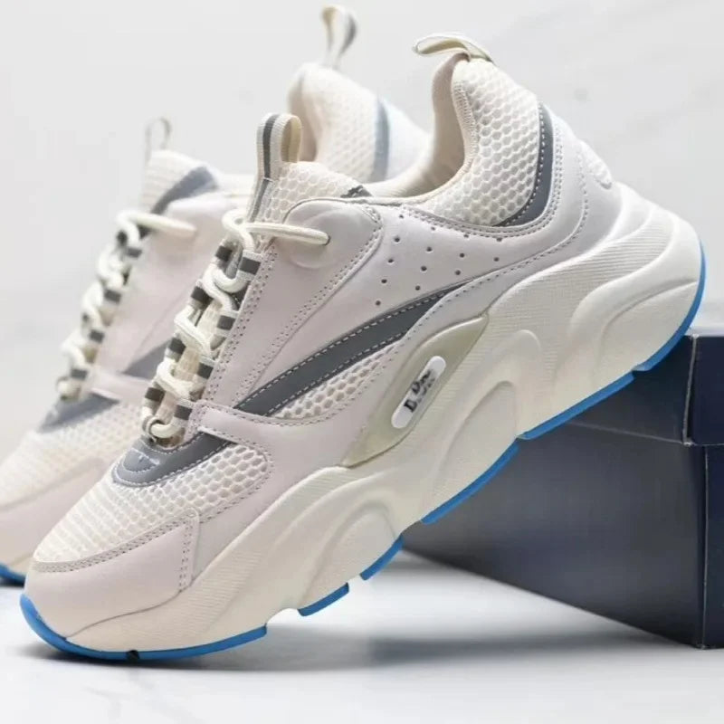 Unisex Summer Sneakers – B22 Breathable, Lightweight, Shock-Absorbing Sports Shoes