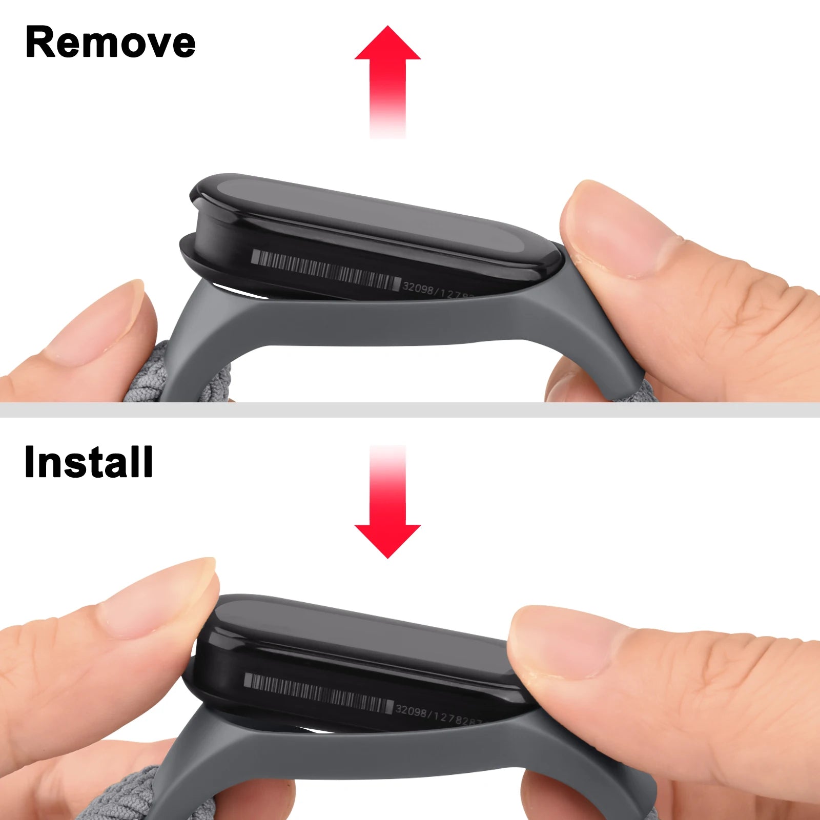 Elastic Braided Nylon Strap for Mi Band & Amazfit