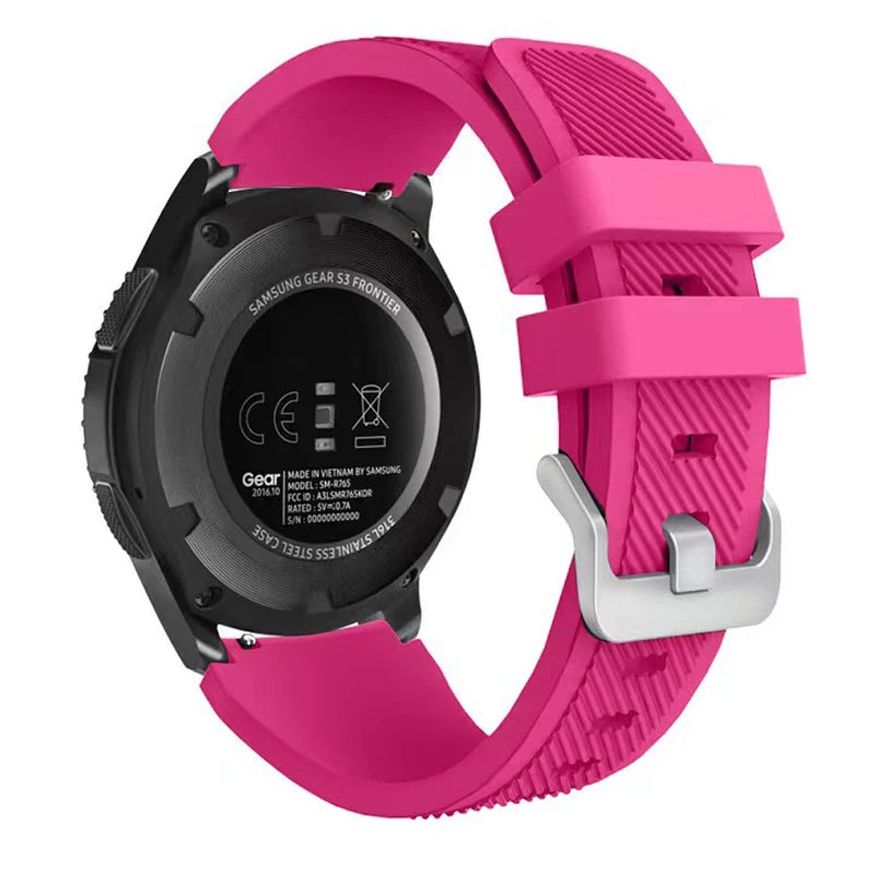 22mm Breathable Silicone Strap for Huawei Watch GT Series