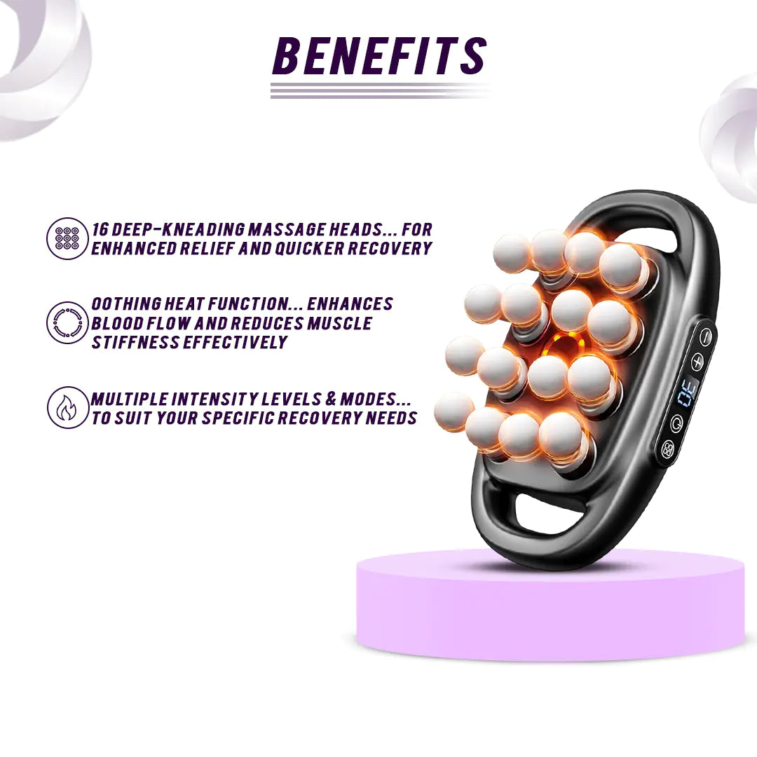 Ultimate 16-Head Massage Gun