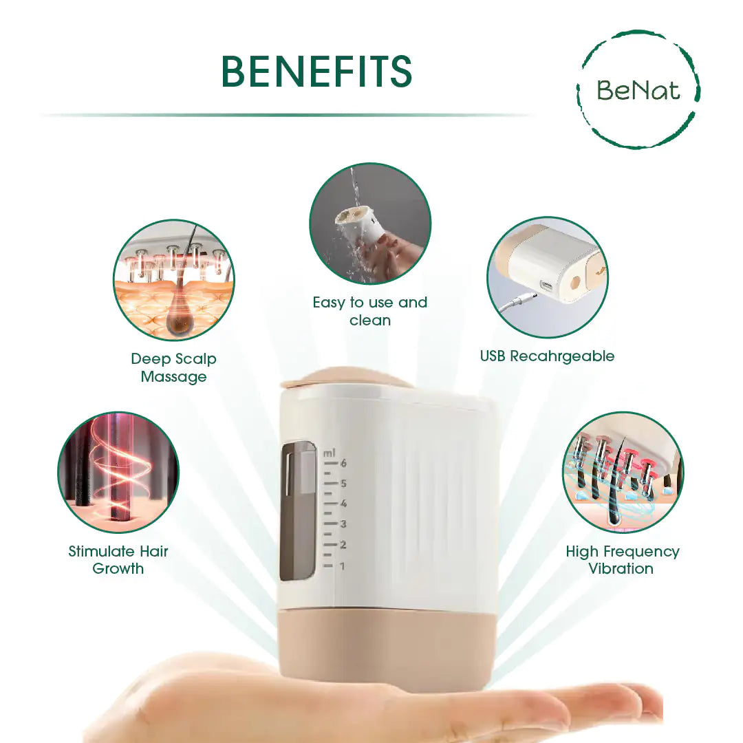 VibraScalp 2-in-1 Oil and Massage Tool