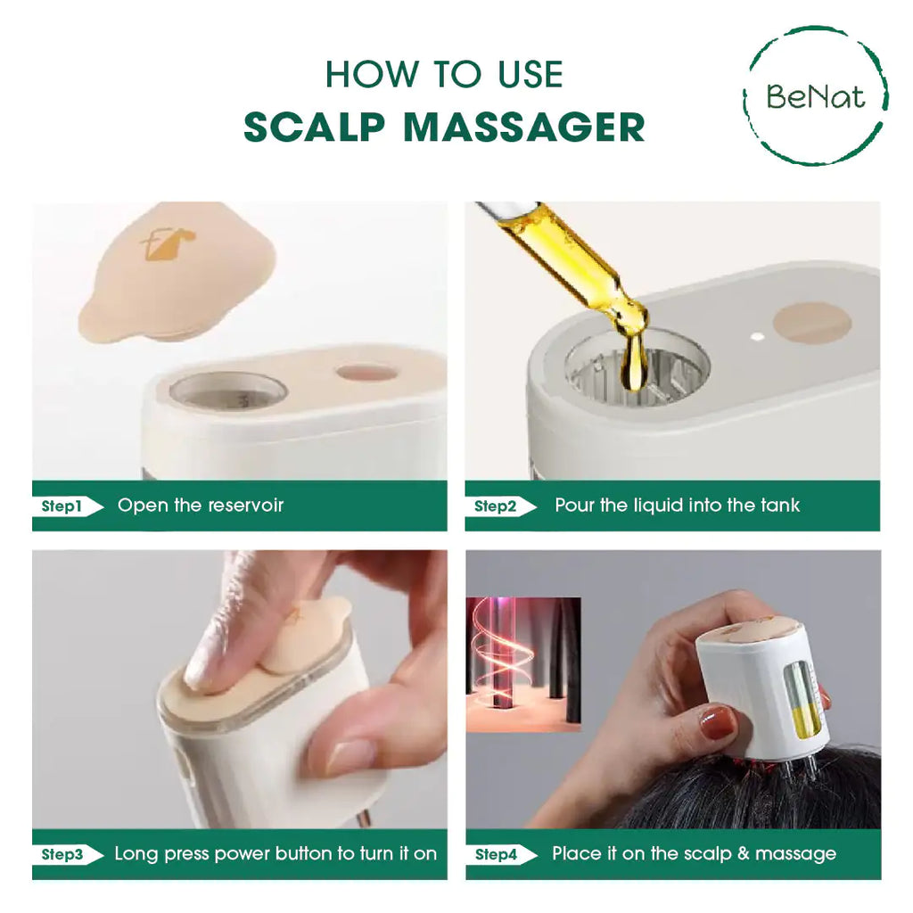 VibraScalp 2-in-1 Oil and Massage Tool